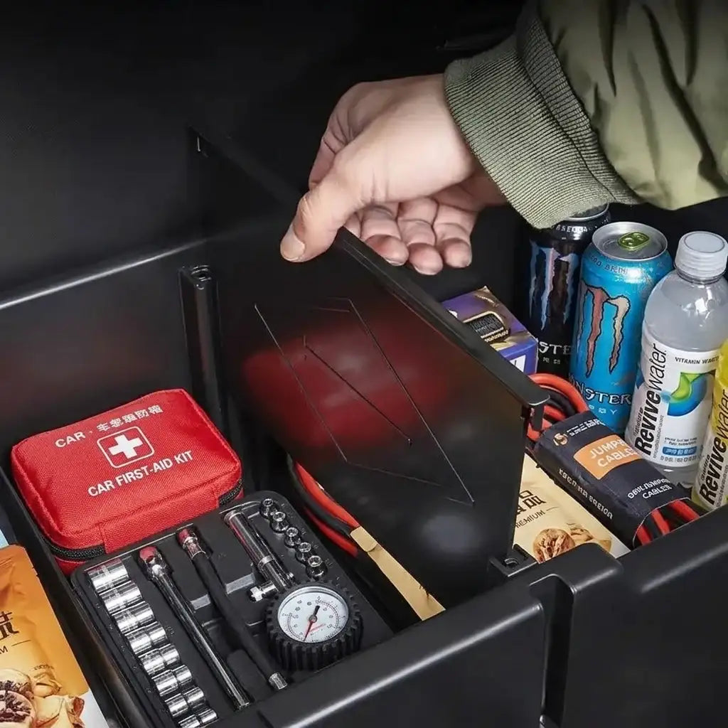 Rear Trunk Storage Box Organizer Cargo Container for BYD Dolphin | carblaze 2