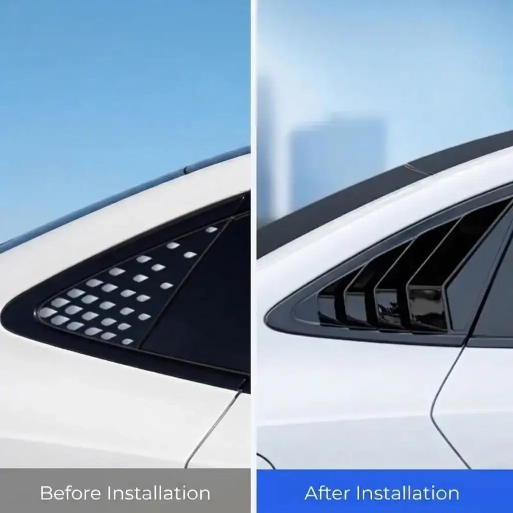 Rear Side Window Louvers Scoop Cover Trim for BYD Seal | carblaze 5