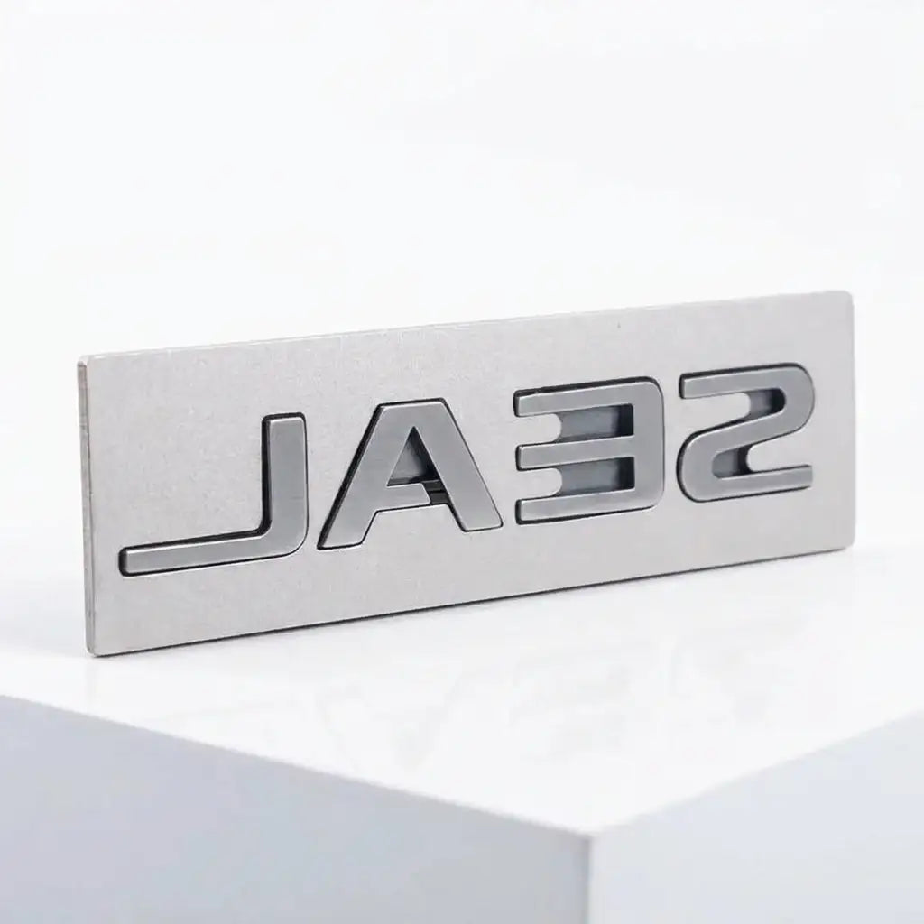 Rear Bumper Glossy Black Emblem Badge LOGO Set for BYD | carblaze 3