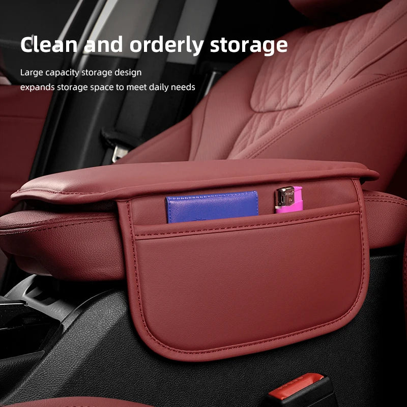 Custom Fit PU Leather Center Console Armrest Mat Cushion Protector for Great Wall Haval H1 H2S H3 H4 H5 H6 H7 H8 H9 F5 F7 F7X M6