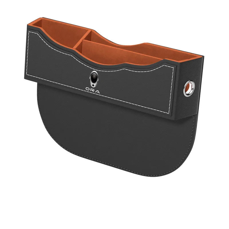 Premium PU Leather Car Seat Gap Filler for GWM ORA Good Cat GT Funky Cat Ballet Cat EV 2023 Side Pocket Organizer