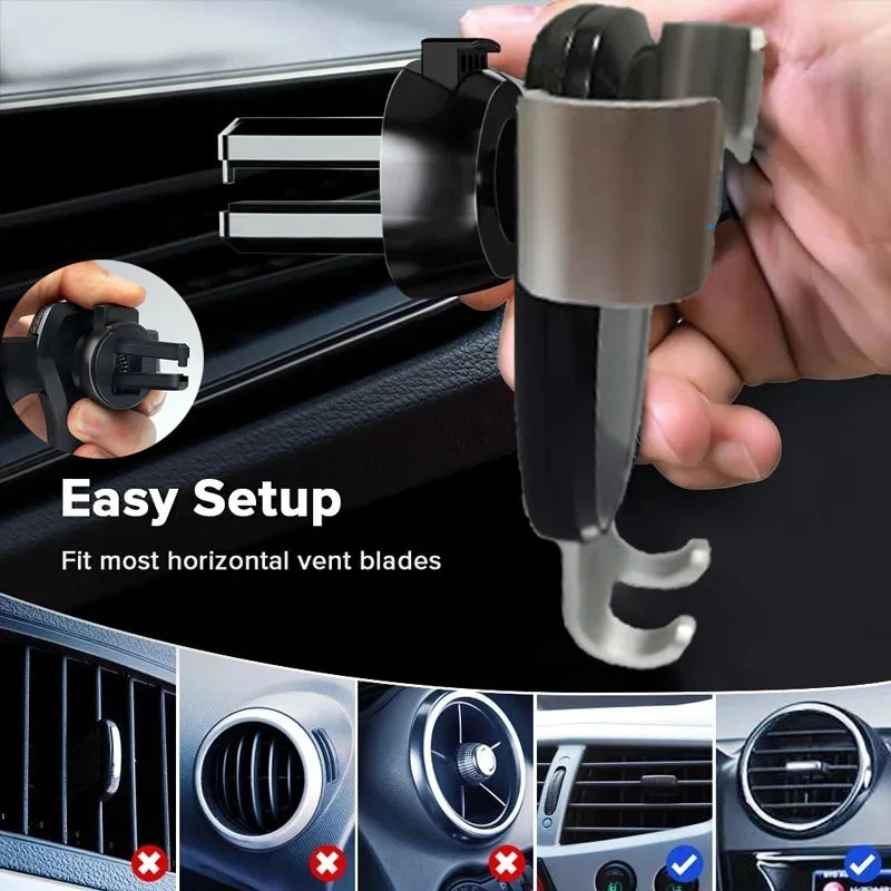 Custom Car Phone Holder for Ora Good Cat Funky Cat GWM Ora 2020-2023 Secure Vent Mount
