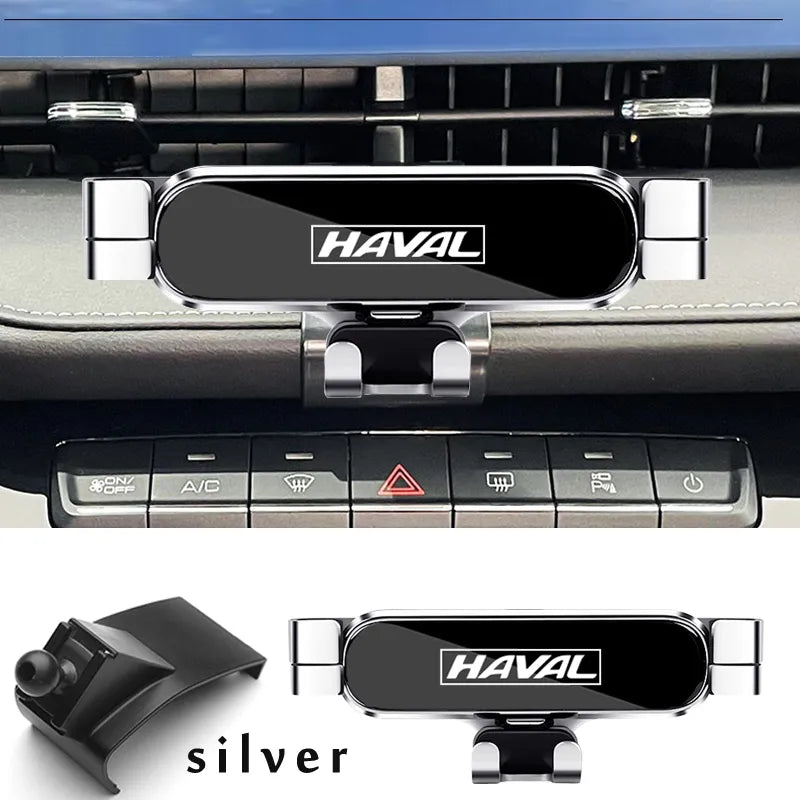 Car Phone Holder for Haval H6 3rd Gen H9 2021 2022 Car Styling Bracket GPS Stand Rotatable Support Mobile Accessories