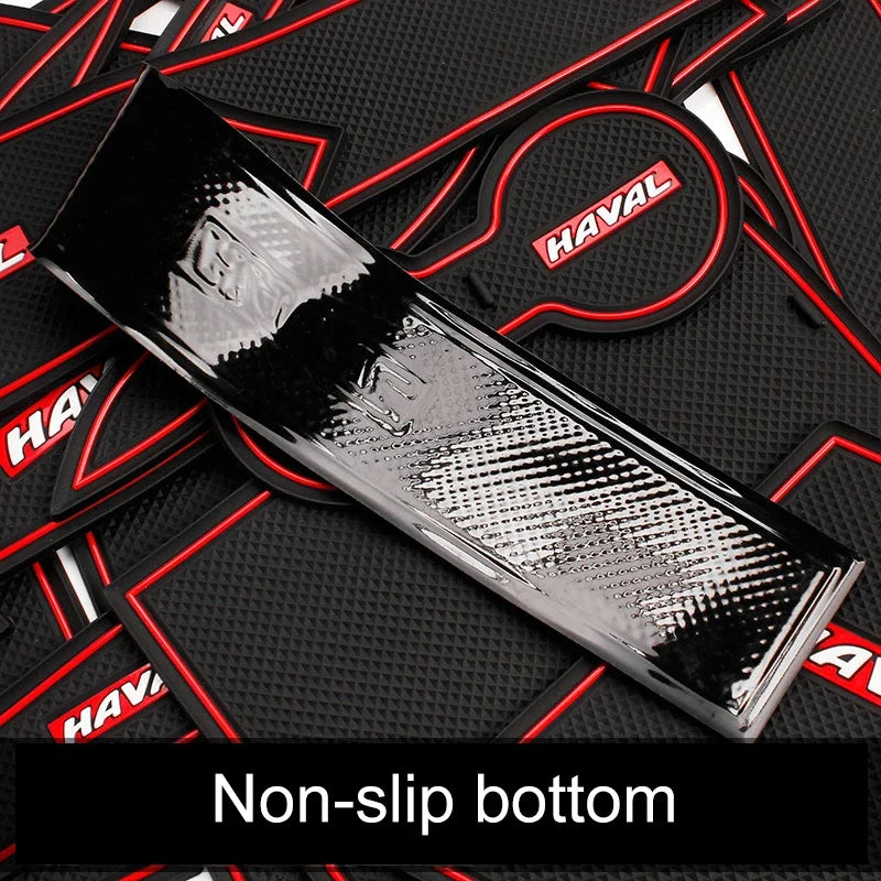Custom Fit Anti-Slip Cup Cover Pad & Gate Slot Mats for Haval H6 3rd Gen 2021-2024 GT - Car Door Protectors