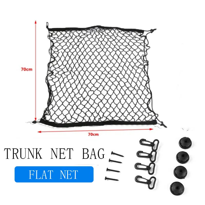 Wey Tank 300 GWM HEV Cargo Net | Elastic Nylon Trunk Net Mesh | Luggage Storage Auto Interior Accessories