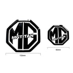 Car Rear Logo Front Grille Badge Decal For MG4/MG S5/MG QS MG6