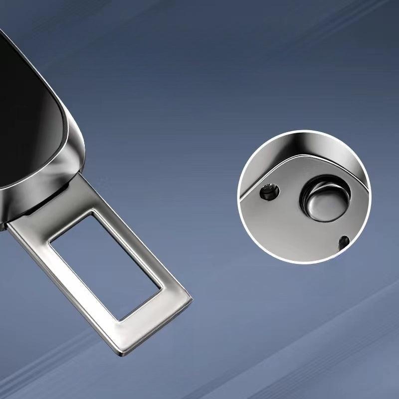 Volvo Car Seat Belt Extender -Zinc Alloy Safety Extension for Original Buckle Fit