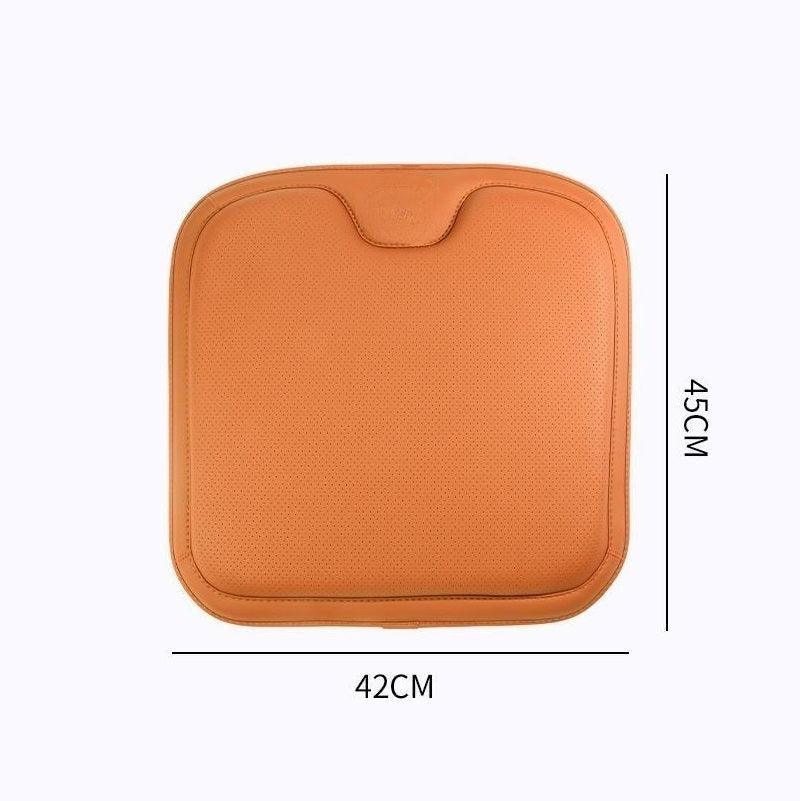 Premium Car Seat Cushion Protector -Waterproof Fleece Cotton Seat Cover with Anti-Slip Rubber Base