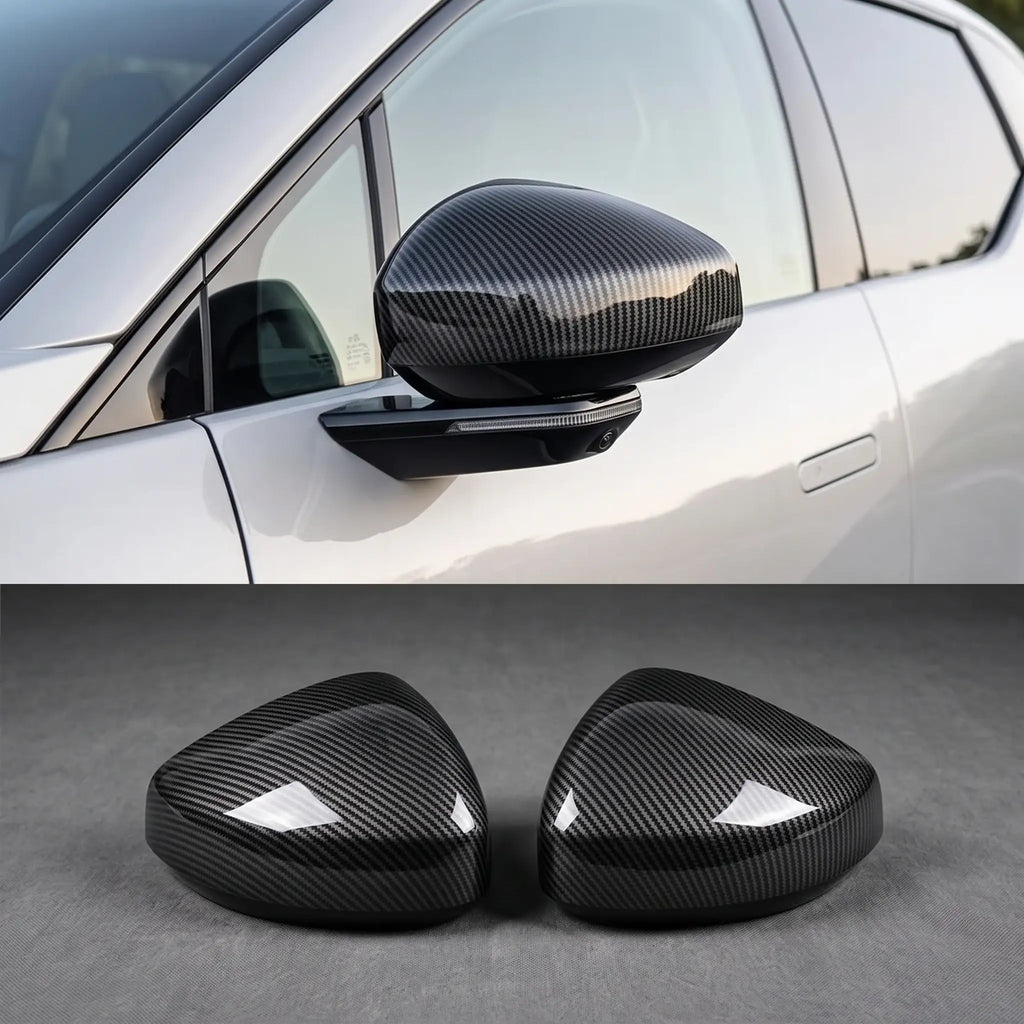 Sport Style Car Door Rear View Mirror Cap Trim Cover for ZEEKR X | carblaze 1