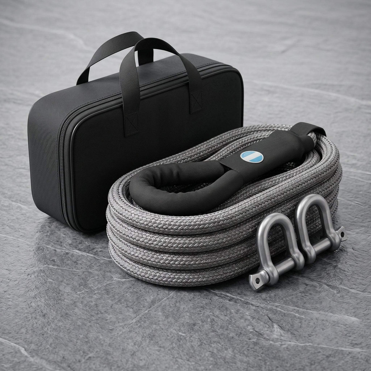 Heavy Duty Car Rescue Tow Rope Cable with Hooks Emergency Recovery | carblaze 1