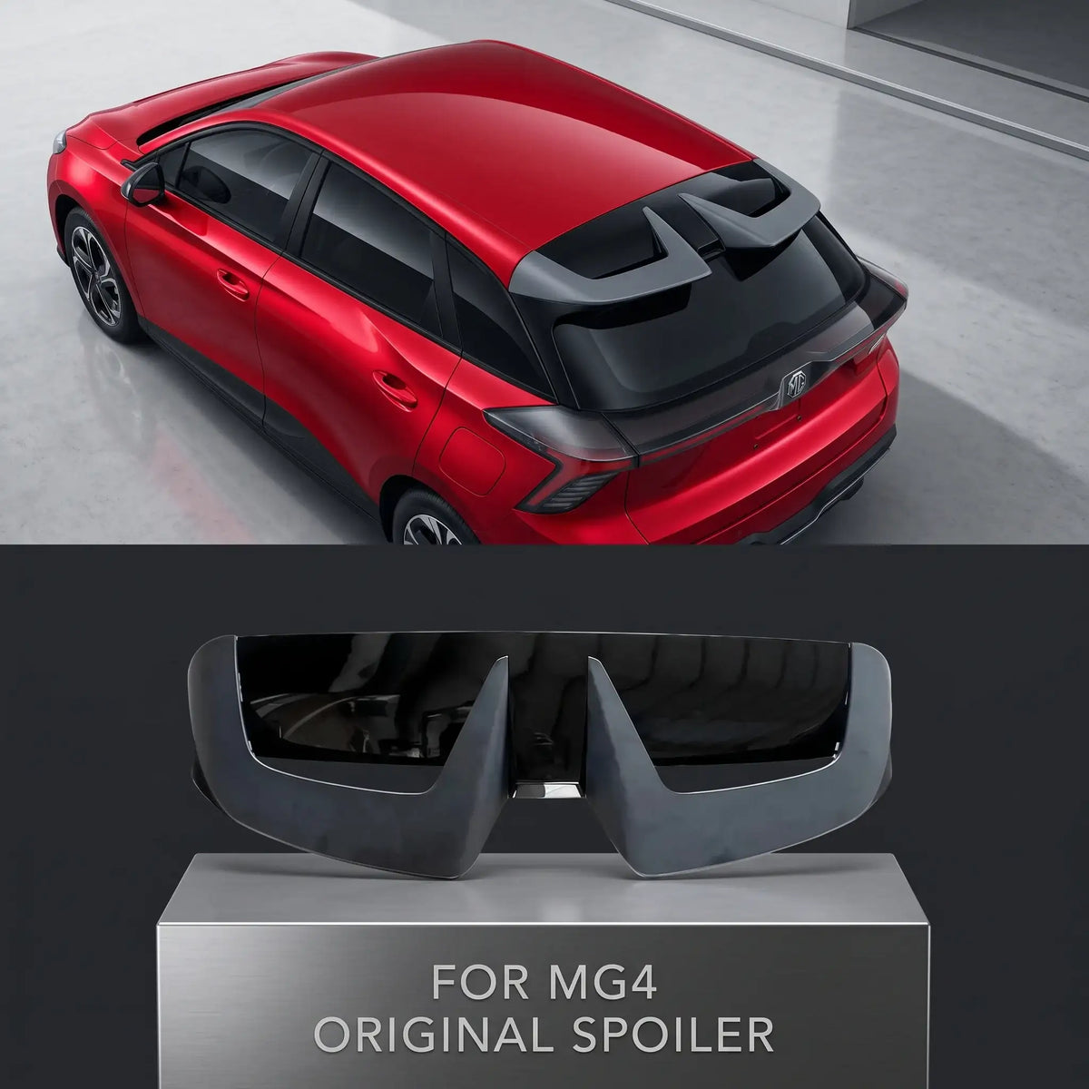 OE Style Car Rear Roof Spoiler Wing Tail Trunk Lid Extension for MG4 | carblaze 1
