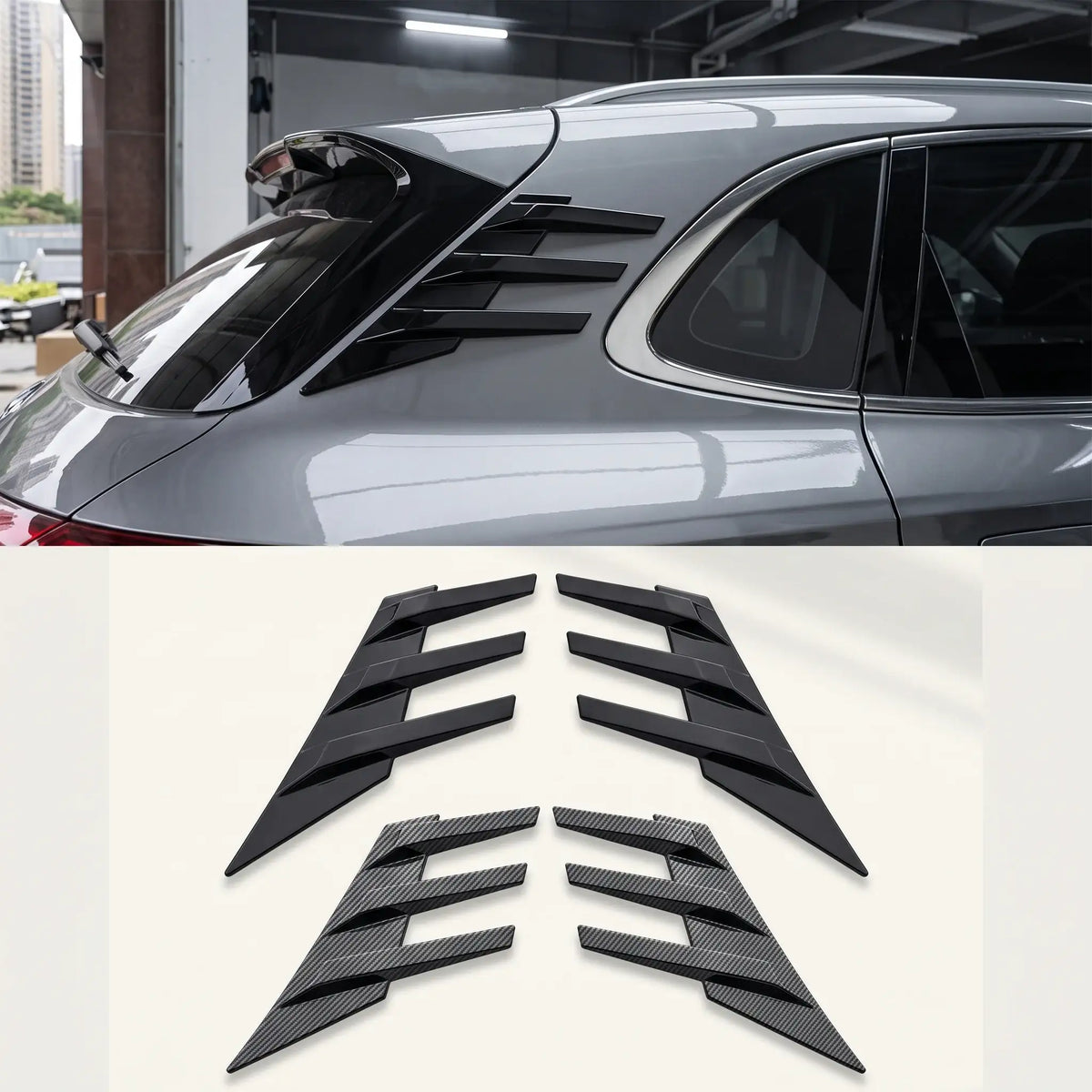 Sport Style Rear Side Window Canard Trim Spoiler for Geely EX5 / Geely Starray EM-i | Spoiler Wing | carblaze 1