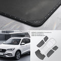 Magnetic Car Window Sunshade Visor Mesh Curtain Blind Privacy Shield for MG | carblaze 1