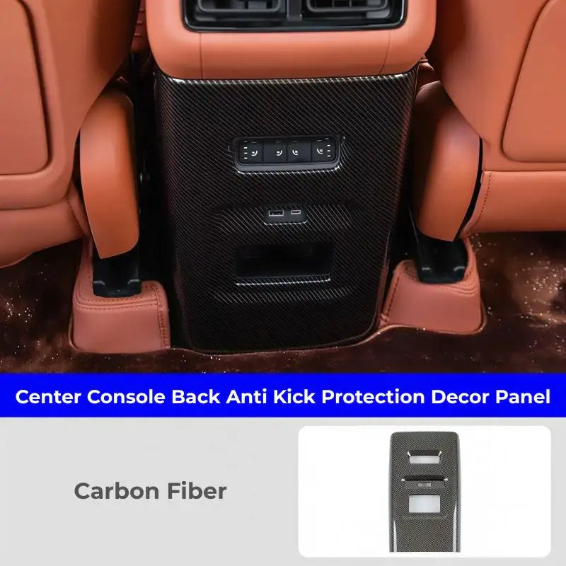 Center Console Back Anti Kick Protection Decor Panel for BYD Sealion 8/Atto 8 BYD3