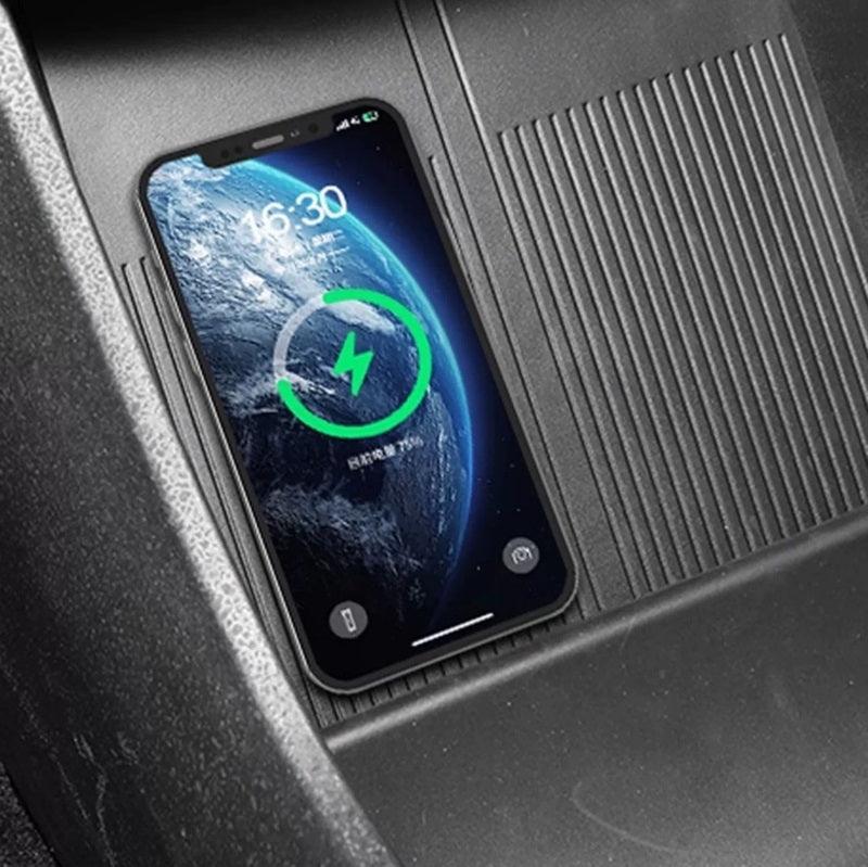 Premium Center Console Non-Slip Storage Mat for Volvo EX30 Custom Fit Fur Liner