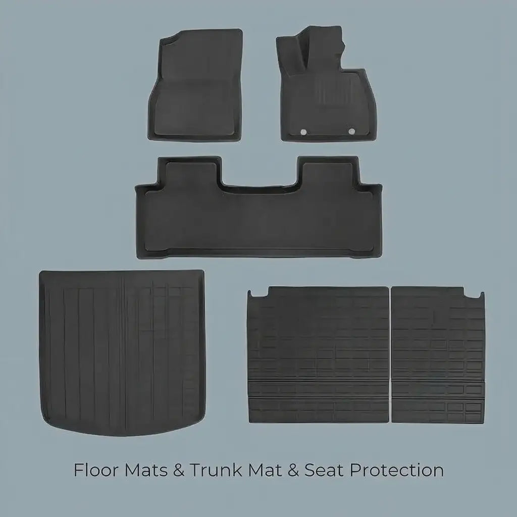 Premium XPE Floor Mats & Trunk Mat Custom Fit for BYD Sealion 7 | carblaze 2