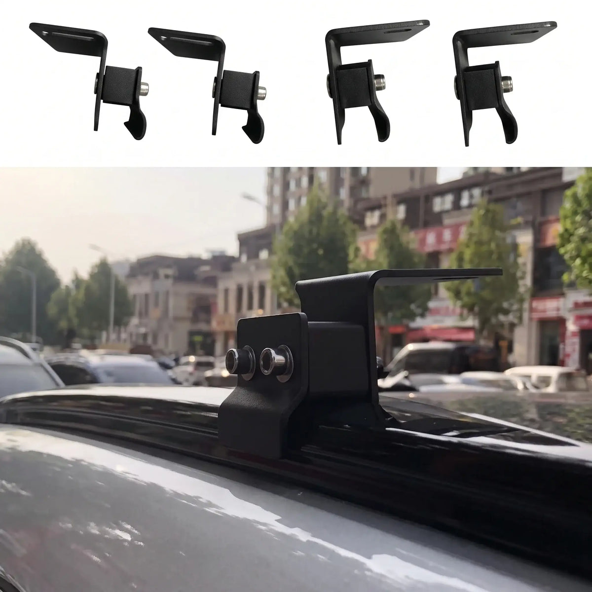 Universal Car Roof Rack Cross Bar Mounting Hardware Kit | carblaze 1