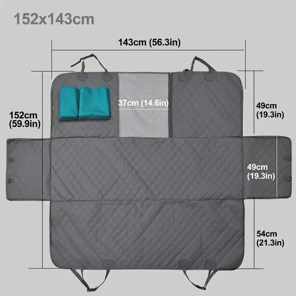 Waterproof Pet Dog Car Seat Cover Hammock Trunk Protector Universal | carblaze 2