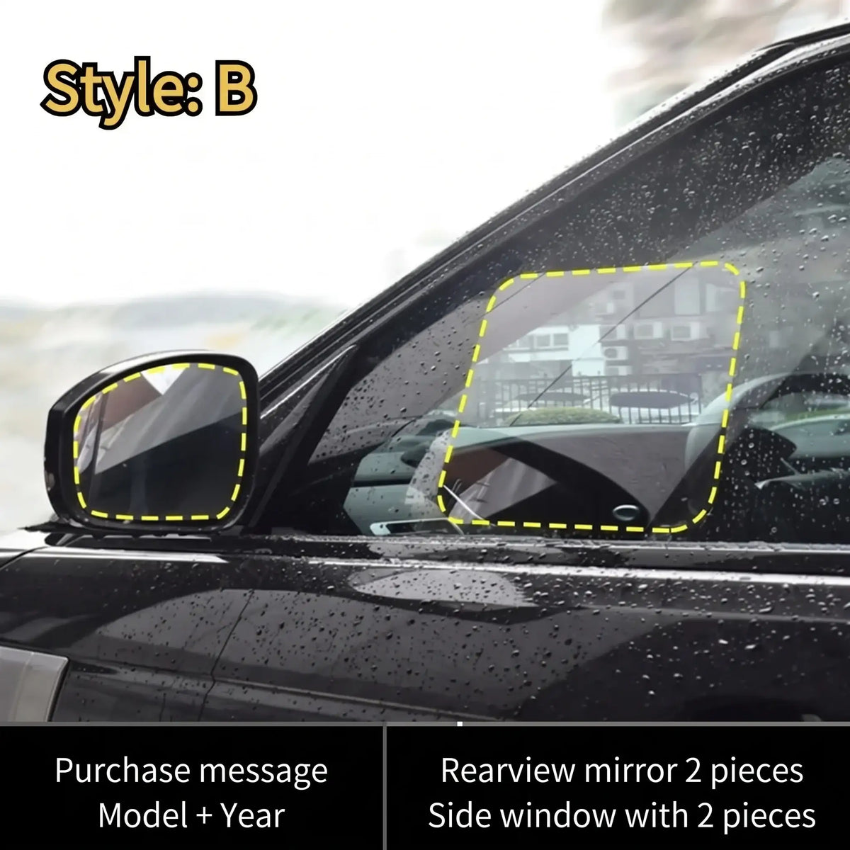 Chery Car Rearview Mirror Rainproof Film Anti-Fog Waterproof | carblaze 3