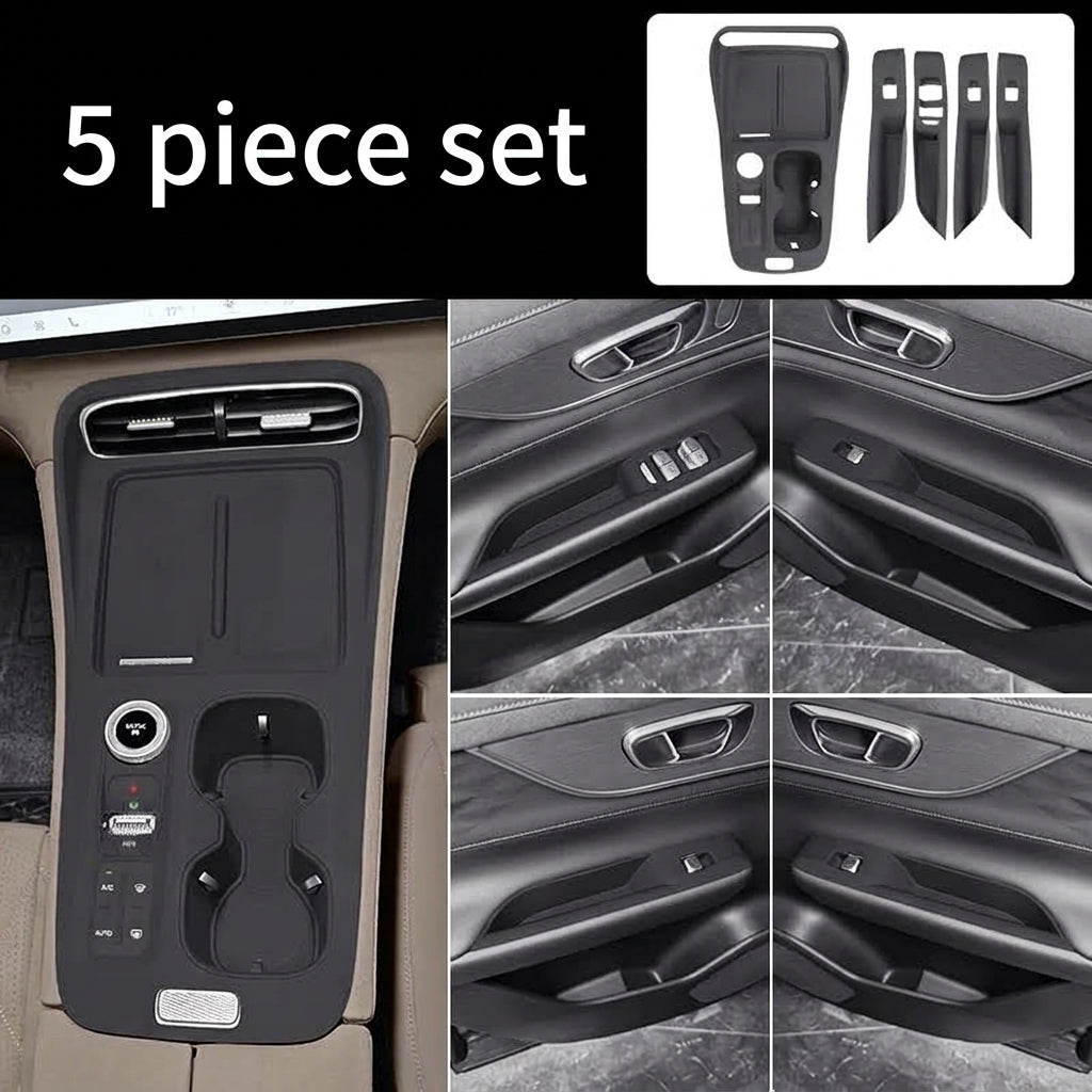 Custom Silicone Console Mat for Chery Tiggo 8 PLUS 2026 - Backlit Button & Wireless Charging