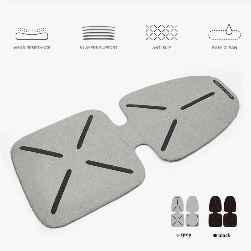 Universal Child Car Seat Protector Cushion -Non-Slip Car Seat Cover for Rear & Forward Facing Baby Carriers, Pet Seat Mat, Multi-Purpose Back Seat Protector for Leather & Cloth Seats