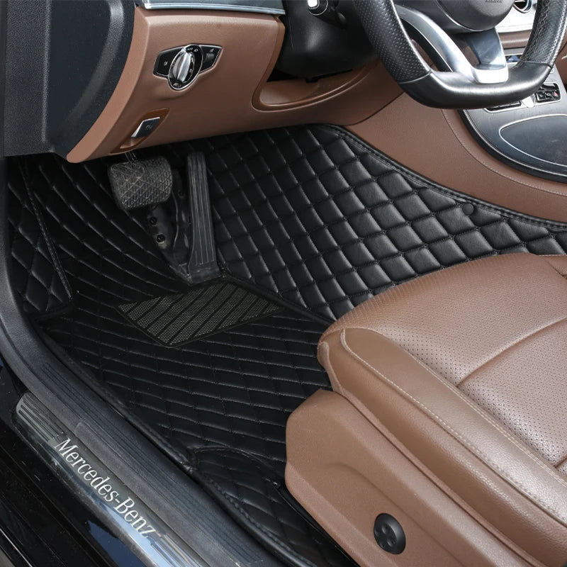 Custom Fit Car Floor Mats for Haval Jolion 2021 2022 2023 -Leather Carpet Foot Pads Auto Accessories