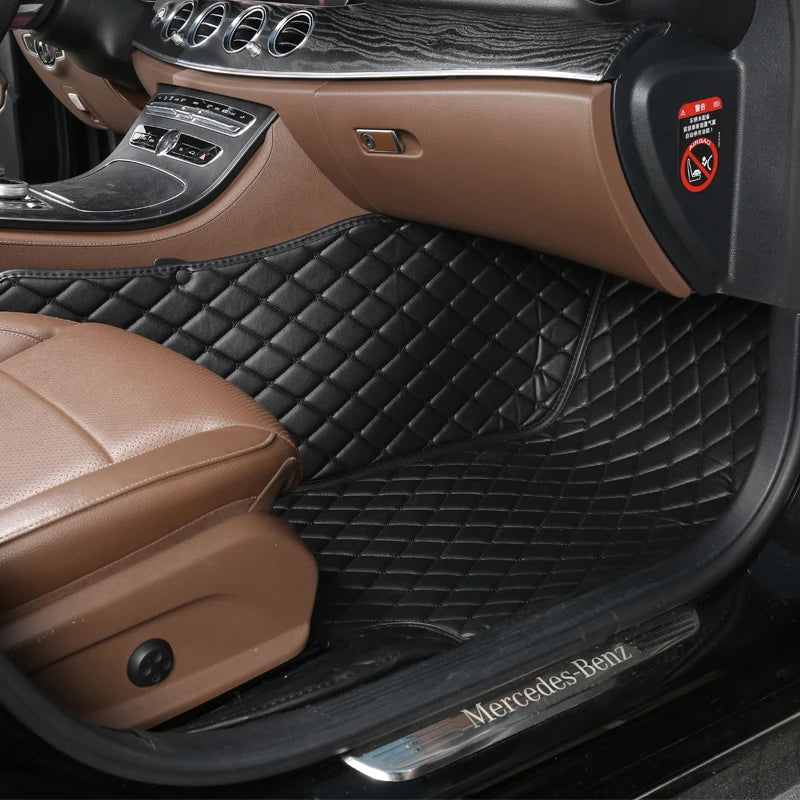Custom Fit Car Floor Mats for Haval Jolion 2021 2022 2023 -Leather Carpet Foot Pads Auto Accessories