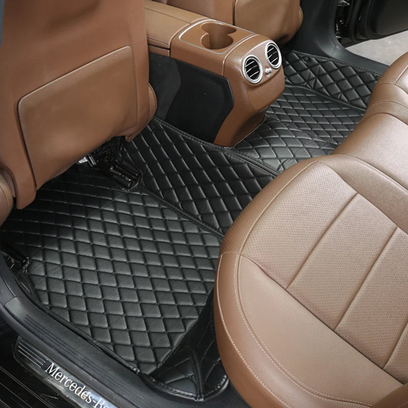 Custom Fit Car Floor Mats for Haval Jolion 2021 2022 2023 -Leather Carpet Foot Pads Auto Accessories