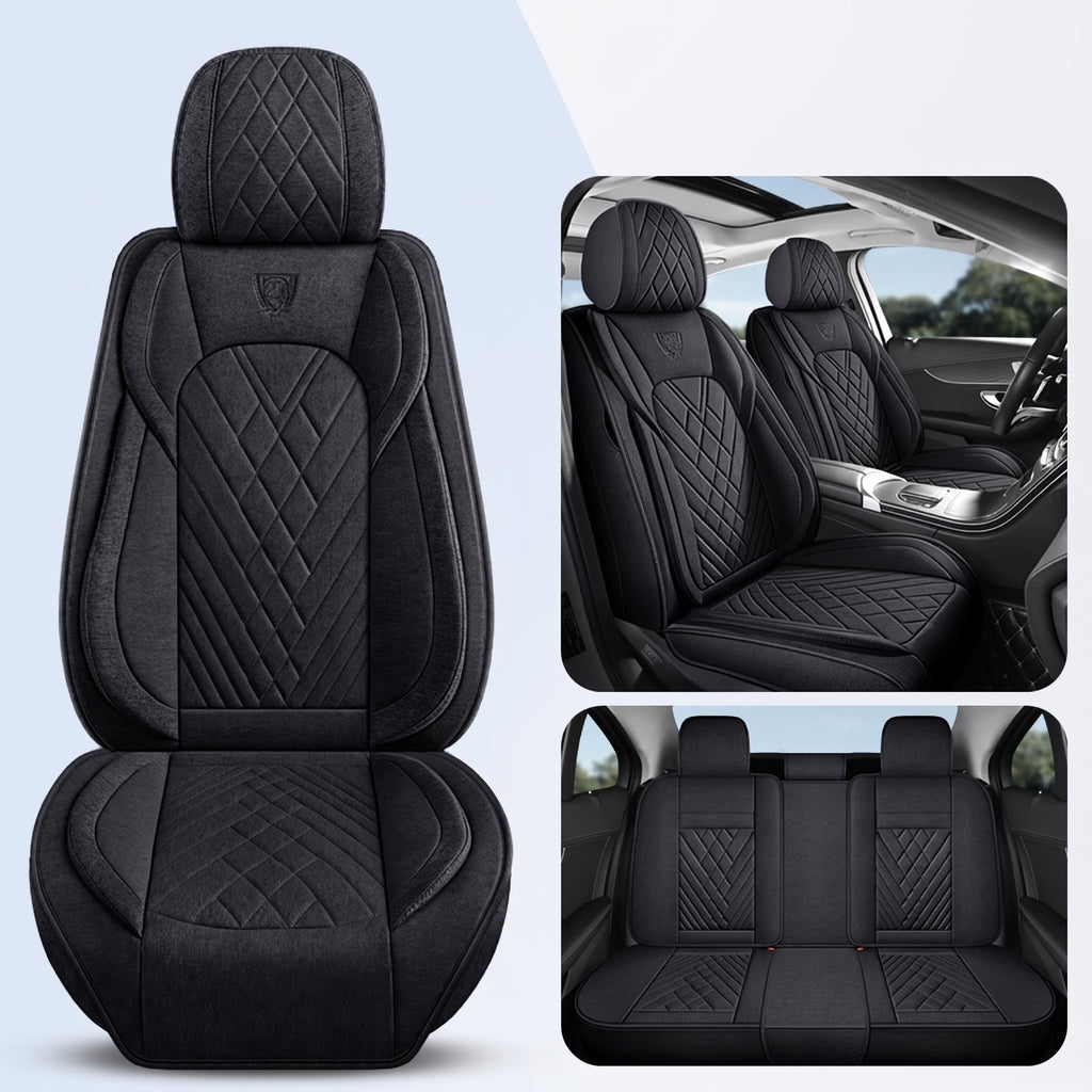 Capas de assento de linho personalizadas para Haval H6 H5 H9 Jolion | Envolvimento total respirável