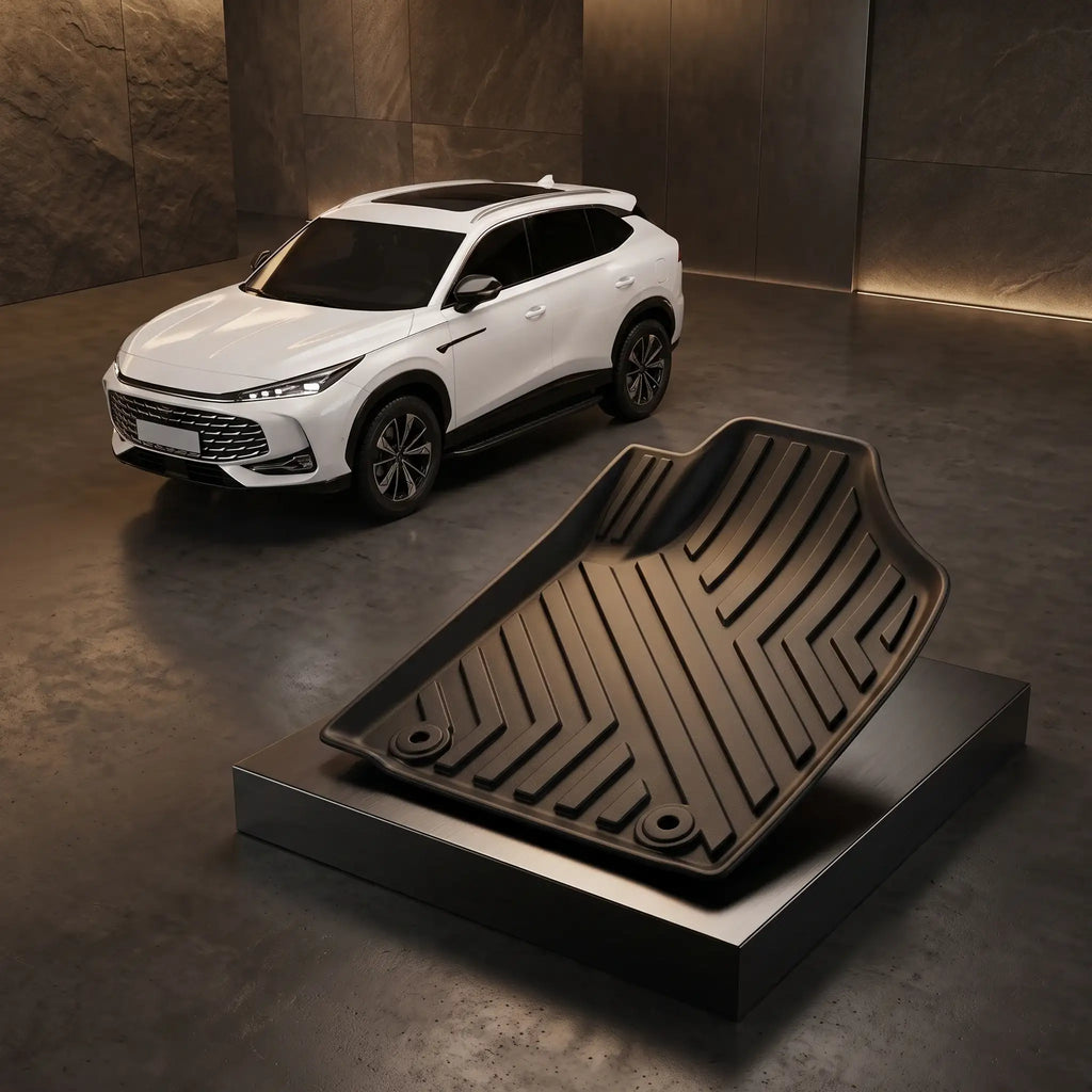 Custom TPE Floor Mats & Waterproof Rear Trunk Mat Full Set for MG HS PHEV 2024 | carblaze 8