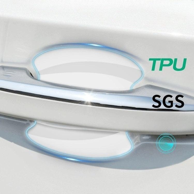 TPU Door Bowl Protector and Door Handle Sticker Invisible Anti Scratch Film