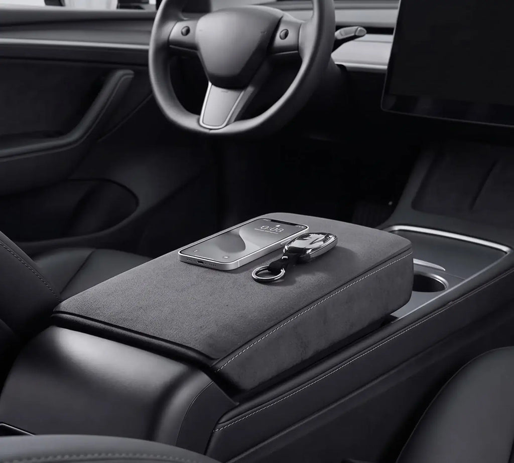 Center Armrest Box Lid Cover Mat for Lynk & Co 02 | Console Cushion Protector | carblaze 1