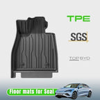 TPE Rubber Floor Mats & Trunk Mat for BYD Seal BYD1