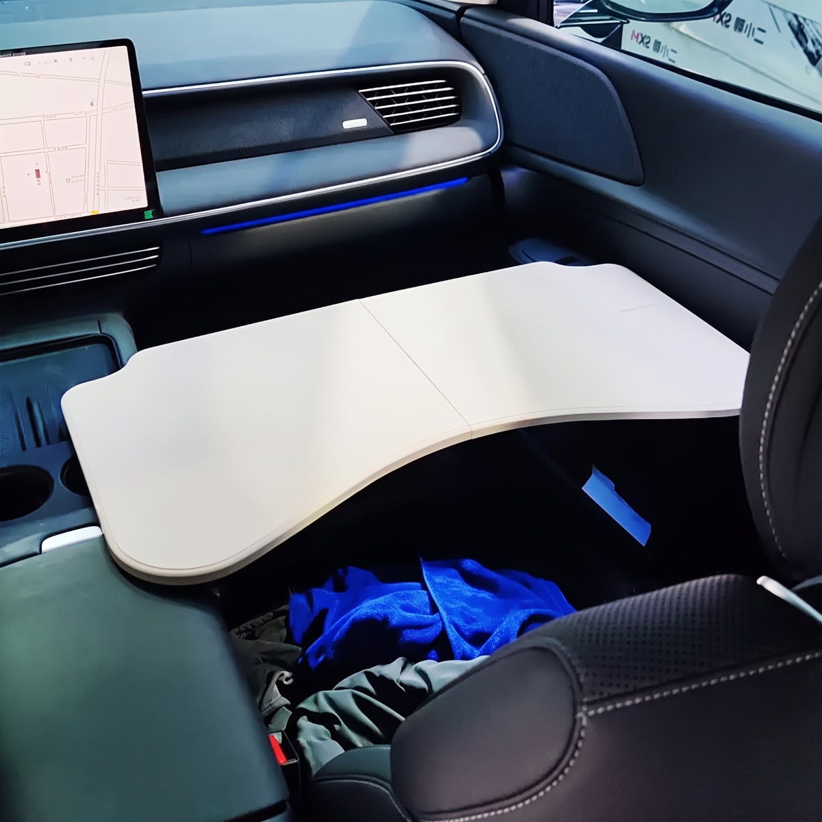 Mesa plegable para volante de automóvil para XPeng G6 / P7 / P7i