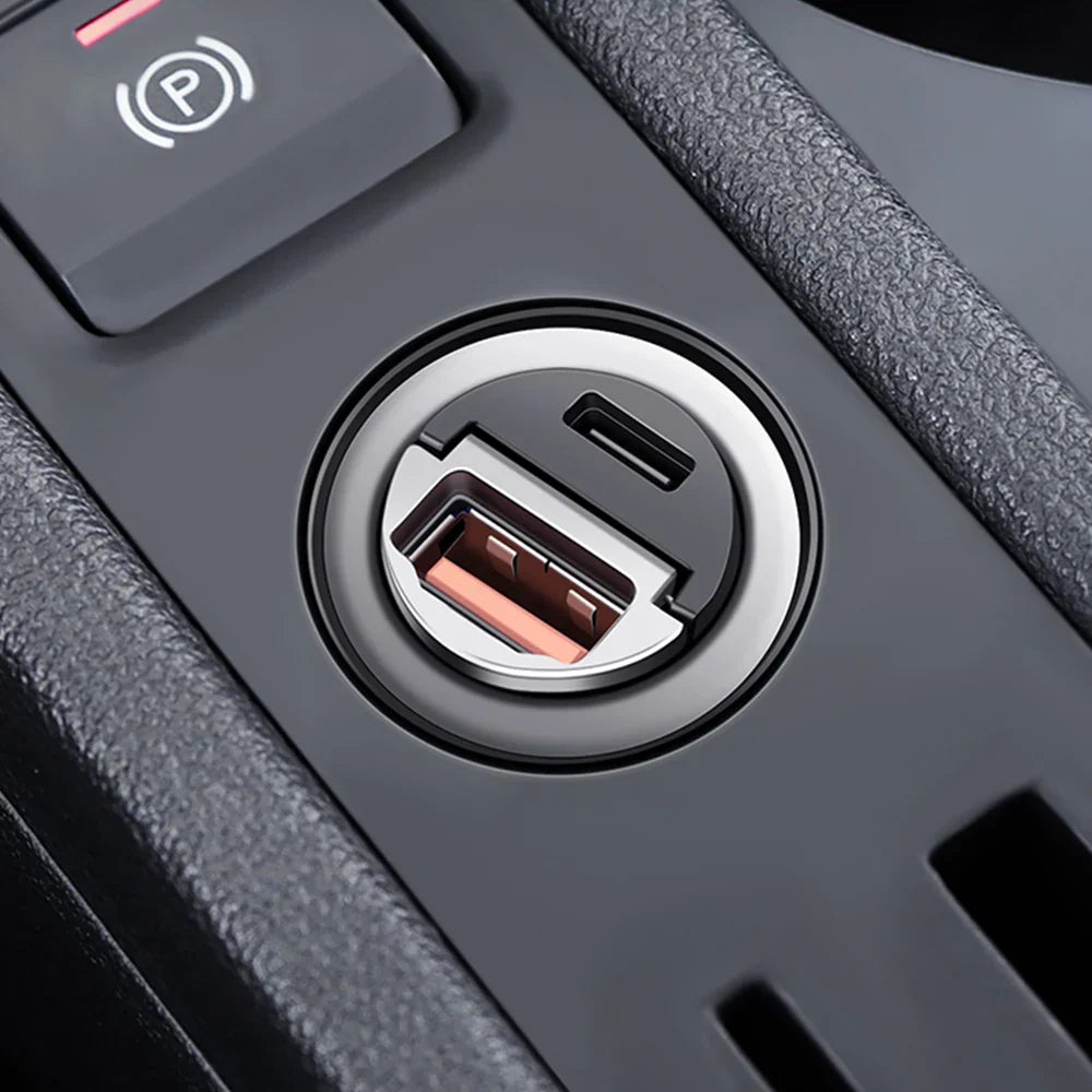 2024 2025 Leapmotor C10 Fast Car Charger USB C Cigarette Lighter Adapter