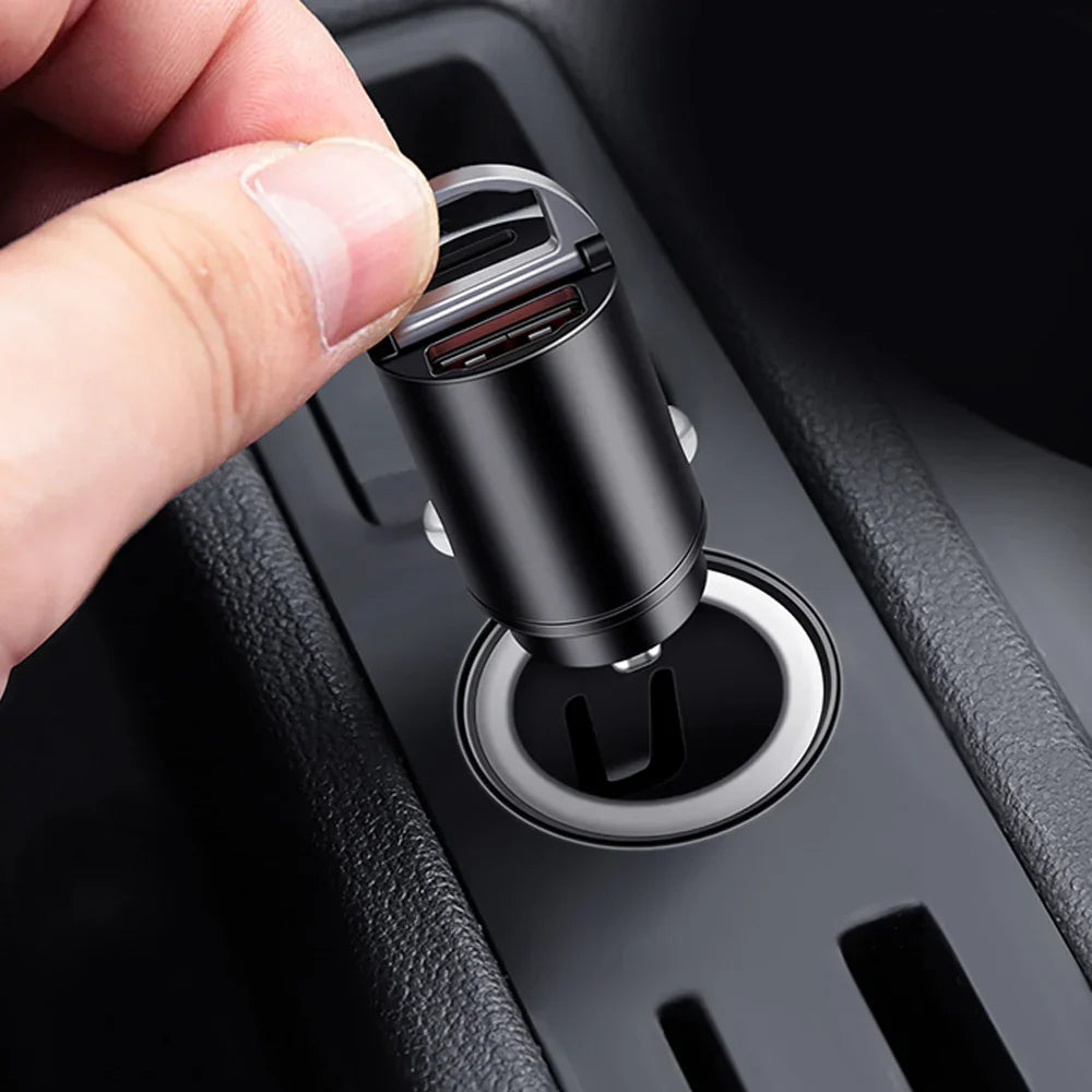 2024 2025 Leapmotor C10 Fast Car Charger USB C Cigarette Lighter Adapter