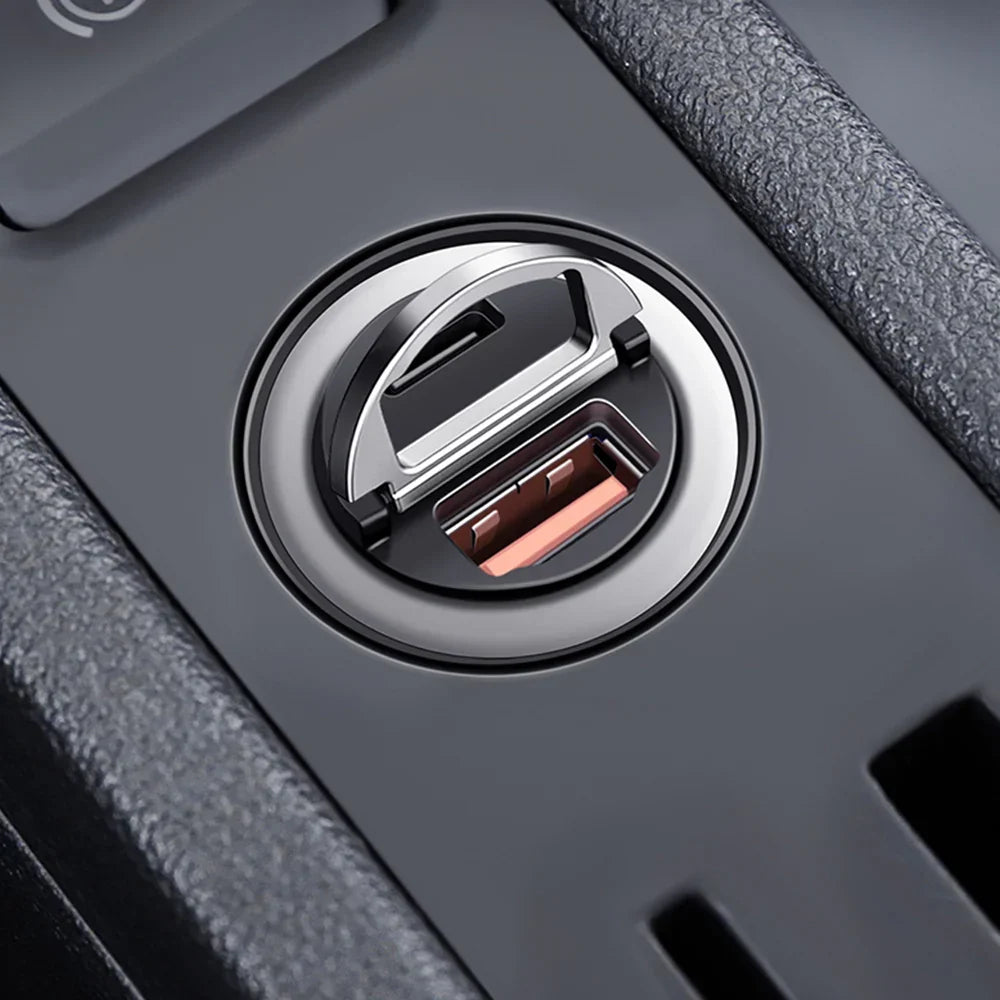 2024 2025 Leapmotor C10 Fast Car Charger USB C Cigarette Lighter Adapter