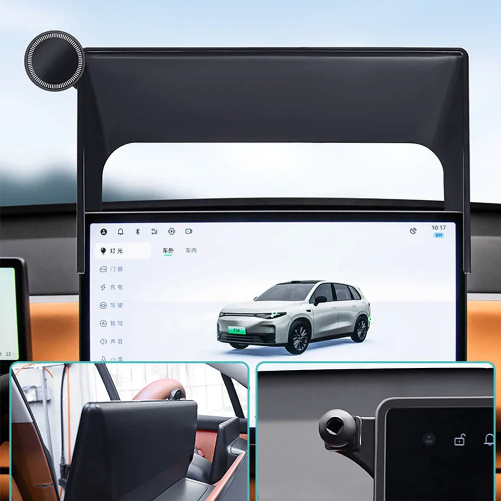 2024-2025 Leapmotor C10 Central Control Screen Phone Holder - Secure Dash Mount