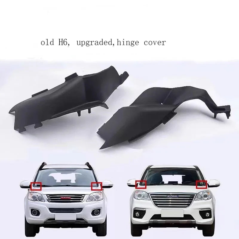 Engine Hood Hinge for GWM Great Wall Haval H2 H6 H6 3rd Gen M6 -OEM Replacement Wiper Guide Panel Cover & Rubber Cover