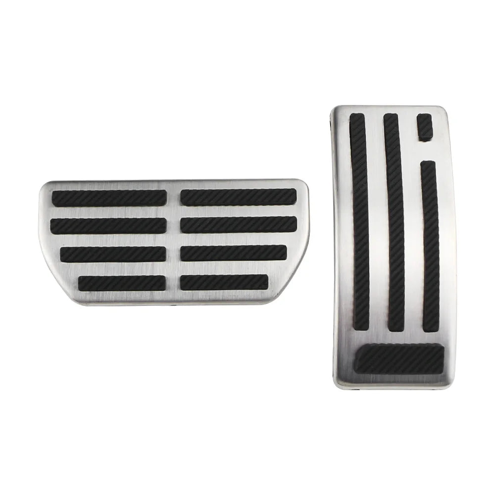 Non-Slip Stainless Steel Gas and Brake Pedal Covers for GWM ORA Cat Funky Cat EV 2022 2023