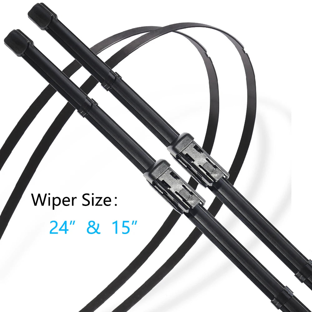 GWM Ora Funky Cat Good Cat ES11 2021-2023 Windshield Wiper Blades | 24+15 Inch All-Season Premium Replacement