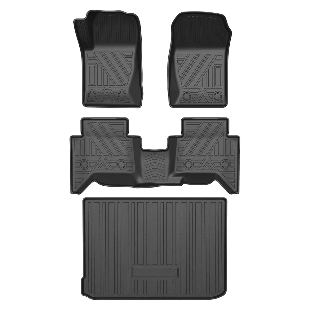 GWM TANK 300 2021 2022 2023 Custom TPE Floor Mats | All-Weather Waterproof Tray Mat Interior Accessories