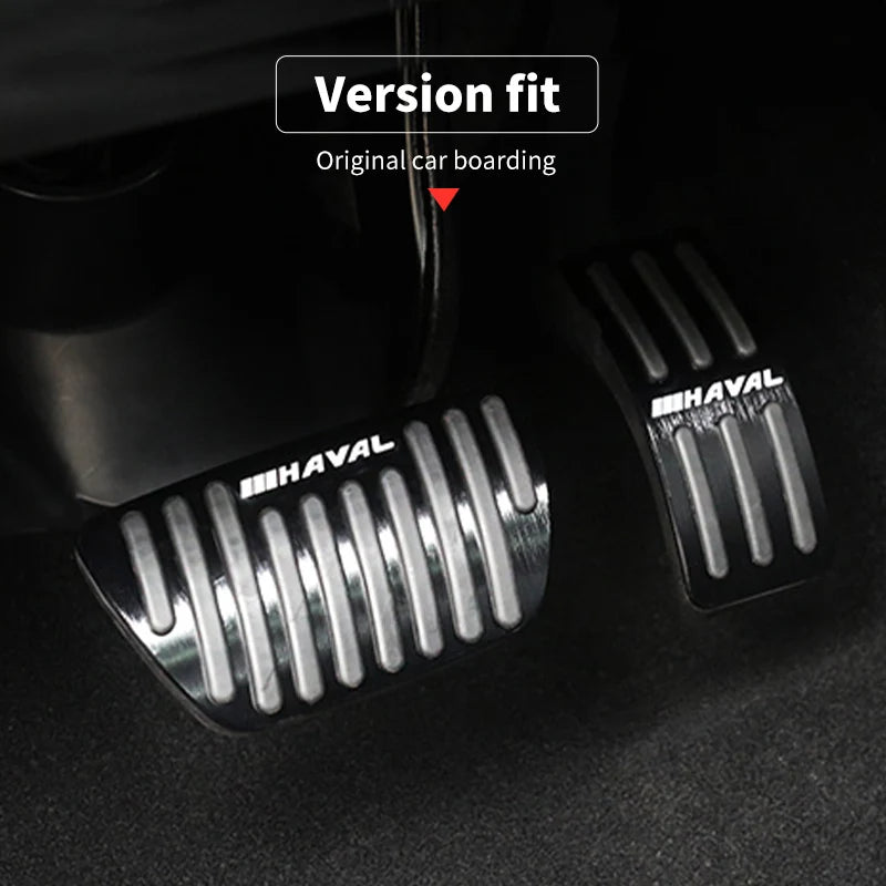 Anti-Slip Foot Pedal Pads for Haval H6 3rd Gen Jolion H6S Dargo 2021 2022 Automatic Transmission Only