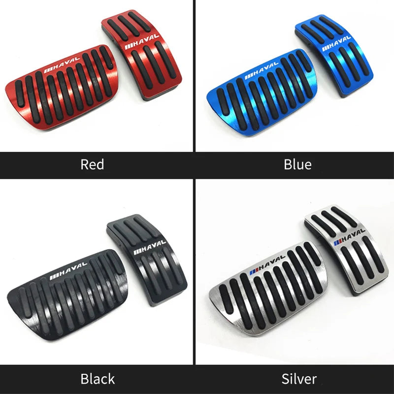 Anti-Slip Foot Pedal Pads for Haval H6 3rd Gen Jolion H6S Dargo 2021 2022 Automatic Transmission Only