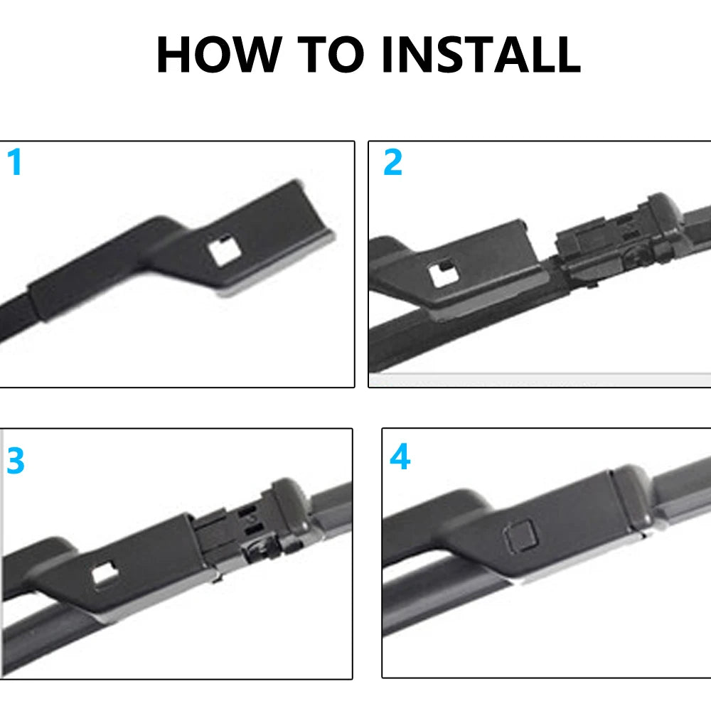 Premium Front Wiper Blades for Great Wall Haval H9 2014-2022 - OEM Quality Windscreen Replacement