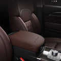 Great Wall Haval H9 2015-2022 PU Leather Armrest Cover Center Console Lid Pad Ergonomic Elbow Support