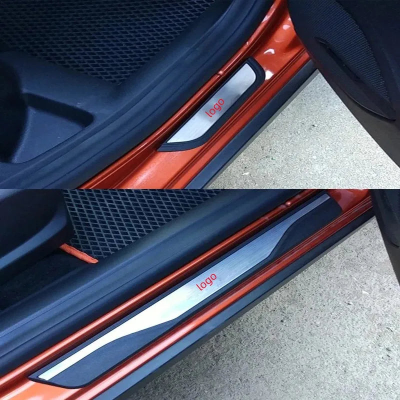 Custom Door Sill Protector for ORA Cat Funky Cat Good Cat 2022 2023 -Anti-Dirty Scuff Plate Cover Guard Trim