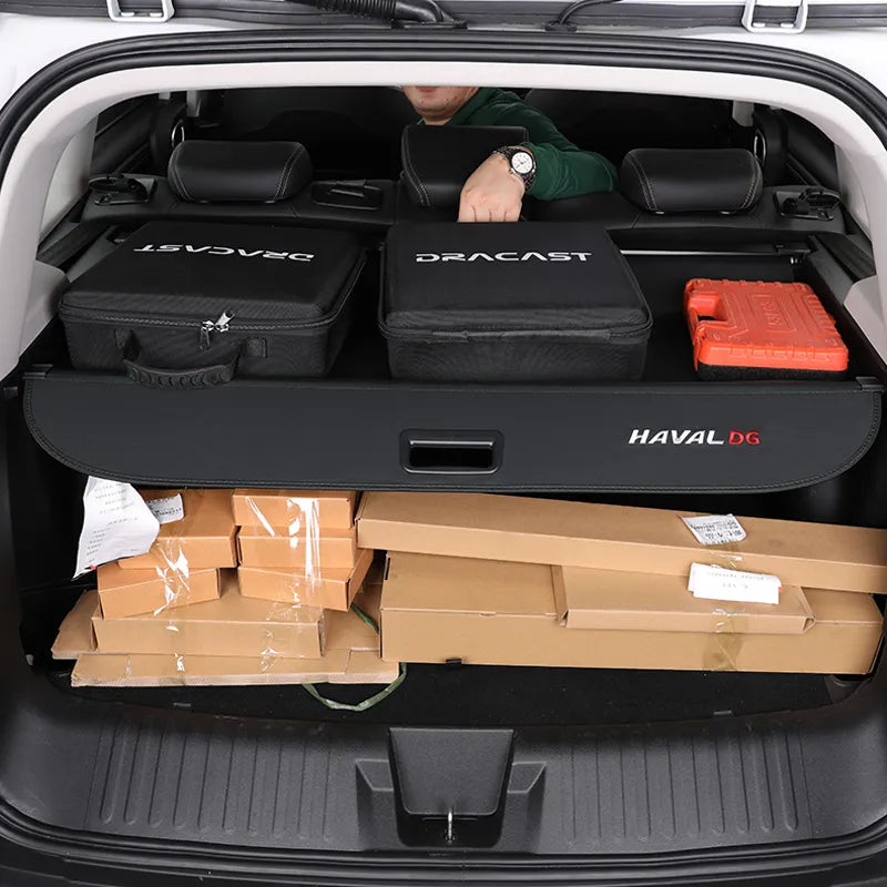 Haval M6 Plus 2021 2022 2023 Rear Trunk Curtain Cover Cargo Partition Shelter Shade