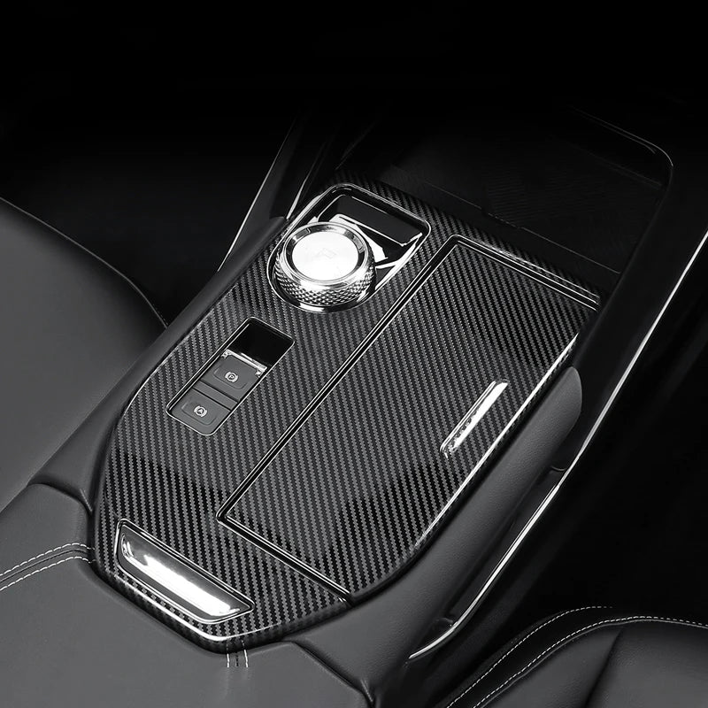 Haval H6 3rd Gen 2021-2023 GT DHT PHEV Stainless Steel Console Gearbox Panel Trim Cover Sticker