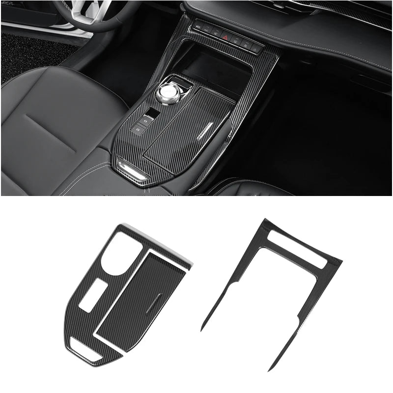 Haval H6 3rd Gen 2021-2023 GT DHT PHEV Stainless Steel Console Gearbox Panel Trim Cover Sticker